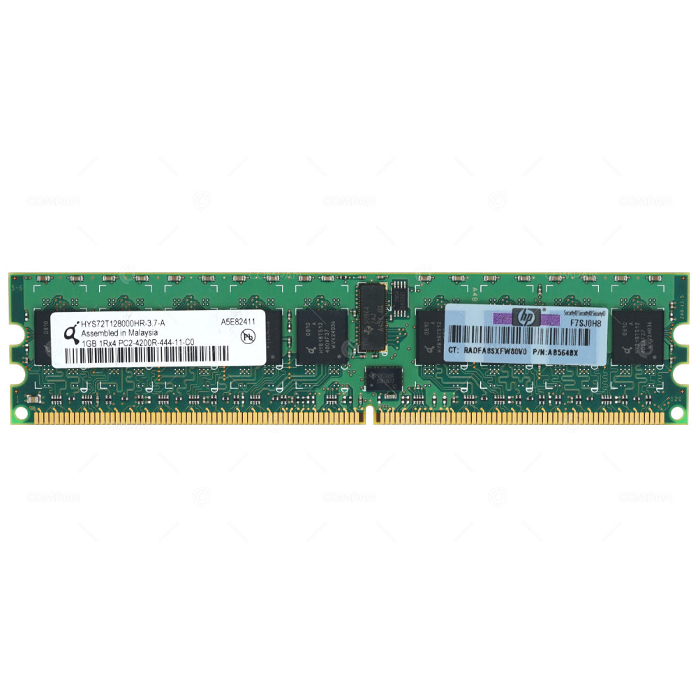 AB564BX HP MEMORY 1GB 1RX4 PC2 4200R DDR2 -